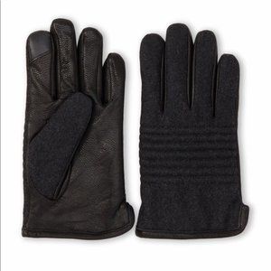 Calvin Klein Fleece lined Doublure Polarie Gloves-size L